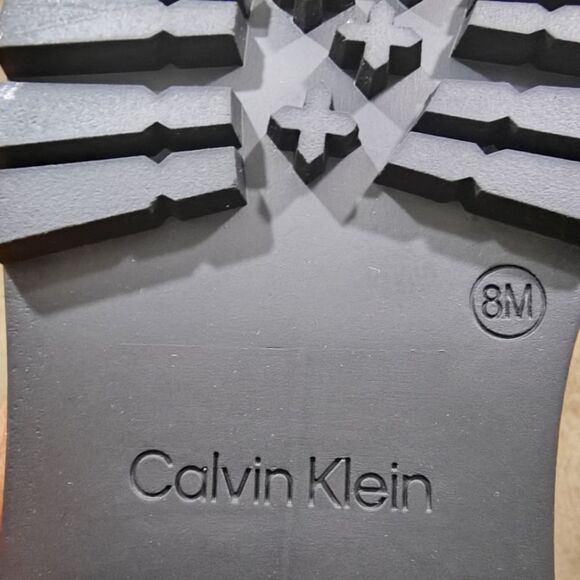 Calvin Klein Women's Galivan Almond Toe Black Booties Boots 8M - Picture 6 of 6